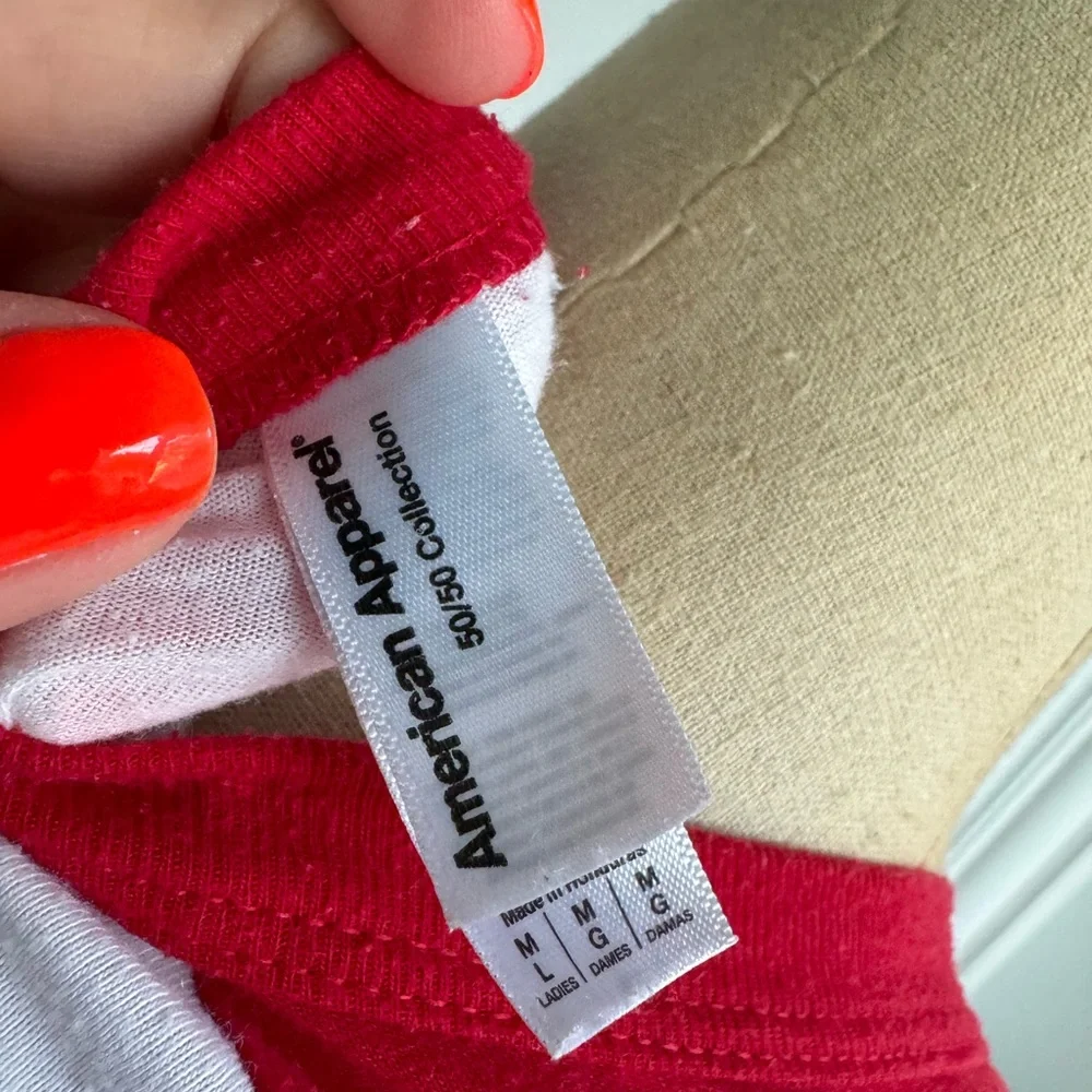 American Apparel women’s cropped top size M/L